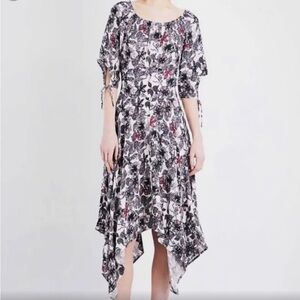 Maje Rumba Imprime Floral Dress Size 2
